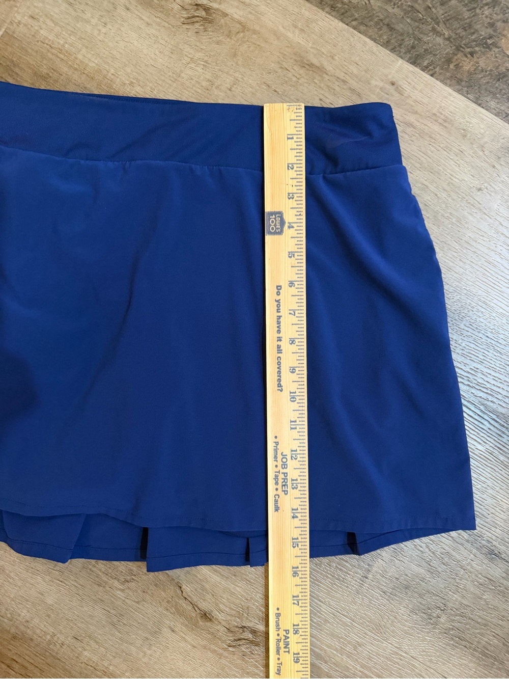 Nike Dri-Fit Skort Skirt Navy Blue Size Large Athletic Golf Tennis Pickleball - Picture 8 of 14
